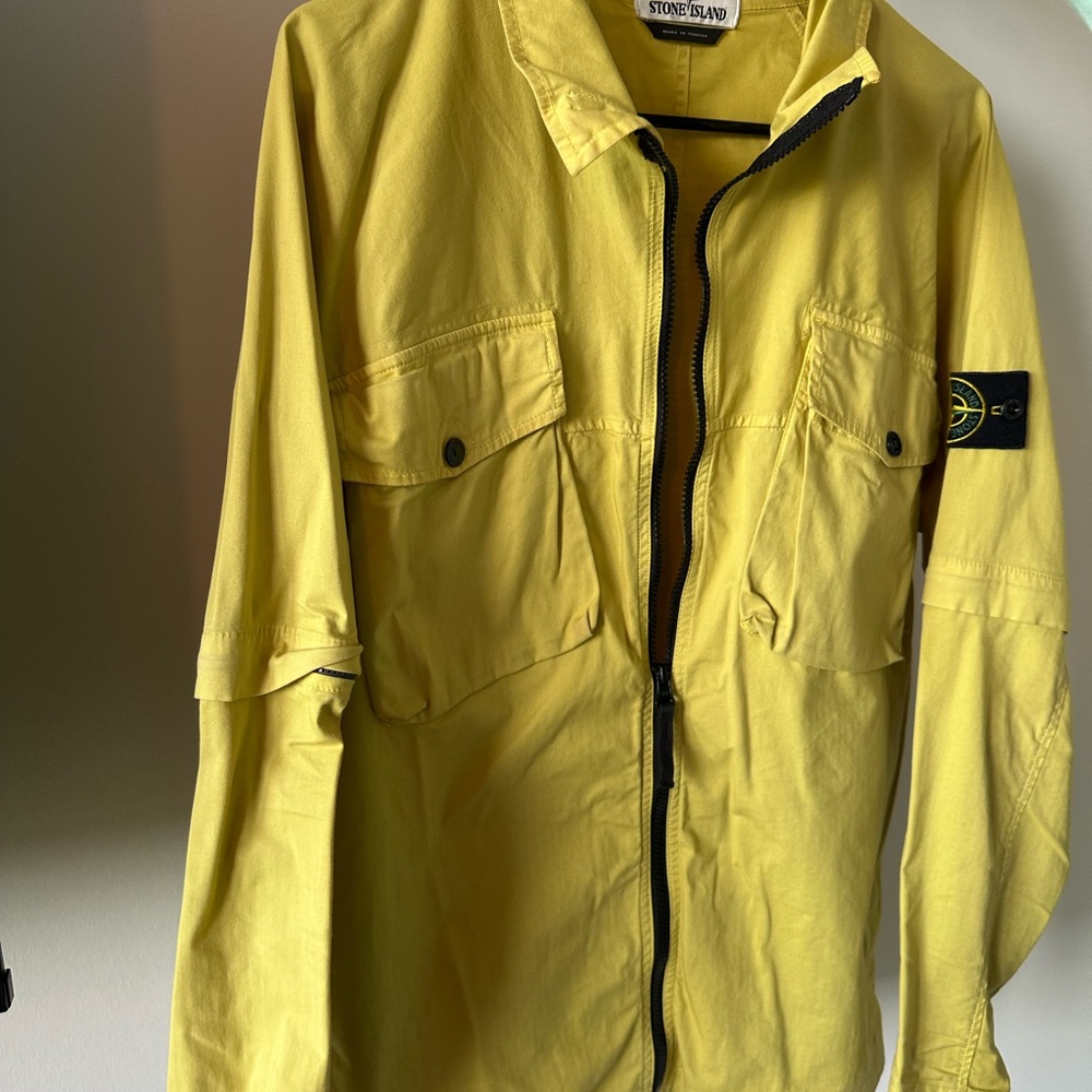 Stone Island Bright Yellow Lightweight Jacket